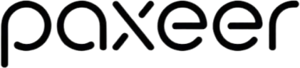 Paxeer dark wordmark on light